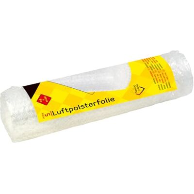 Idena 10339 – bubbelplast för frakt, förpackning och flytt, 40 cm x 5 m på rulle, 70 µ, transparent, 1 styck Idena 10339 – bubbelplast för frakt, förpackning och flytt, 40 cm x 5 m på rulle, 70 µ, transparent, 1 styck