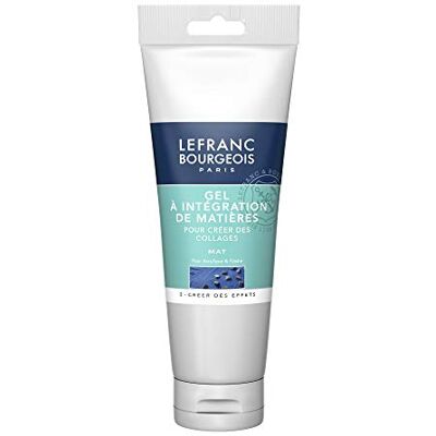 Lefranc Bourgeois Lefranc & Bourgeois 300672 flytande målerimedel, matt, för att producera collage, transparent, icke-gulnande finish, 250 ml flaska Lefranc Bourgeois Lefranc & Bourgeois 300672 flytande målerimedel, matt, för att producera collage, transparent, icke-gulnande finish, 250 ml flaska
