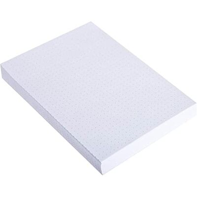 Exacompta Ref 10706E Förpackning med 100 filmdragerade indexkort operforerade bristolpunkter format 210 x 297 mm PEFC-certifierat Clairefontaine-papper färg vit Exacompta Ref 10706E Förpackning med 100 filmdragerade indexkort operforerade bristolpunkter format 210 x 297 mm PEFC-certifierat Clairefontaine-papper färg vit