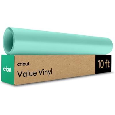 Cricut Value Vinyl – Matt, Mint – 12" x 10ft (1) Cricut Value Vinyl – Matt, Mint – 12" x 10ft (1)