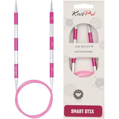 KnitPro Stickstift 100cm x 6.00mm Rosa KnitPro Stickstift 100cm x 6.00mm Rosa