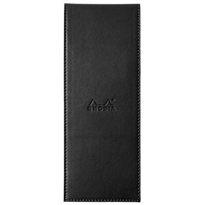 Rhodia 118099C – Urklipp fodral + häftat anteckningsblock nr. 8 shoppingsvart – 7,4 x 21 cm – små fyrkanter – 80 avtagbara ark – vitt Clairefontaine papper 80 g/m – pennhållare – fuskläder Rhodia 118099C – Urklipp fodral + häftat anteckningsblock nr. 8 shoppingsvart – 7,4 x 21 cm – små fyrkanter – 80 avtagbara ark – vitt Clairefontaine papper 80 g/m – pennhållare – fuskläder
