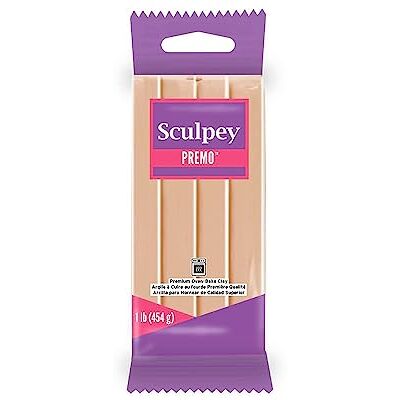 Sculpey PE1 5092 lerset, beige Sculpey PE1 5092 lerset, beige