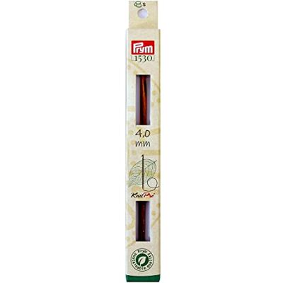 Prym 223702 virvnålspets, Natural 4,0 mm tunisisk virvnål, trä, flerfärgad, 4 mm Prym 223702 virvnålspets, Natural 4,0 mm tunisisk virvnål, trä, flerfärgad, 4 mm