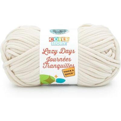 Lion Brand Yarn Lejonmärke garngarn, polyester, grädde, 1-pack Lion Brand Yarn Lejonmärke garngarn, polyester, grädde, 1-pack