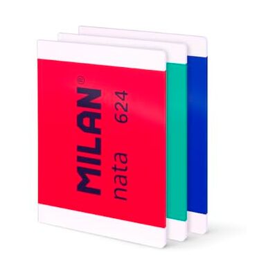 MILAN 3-pack limmade A4-anteckningsböcker, 48 vita ark på 95 gr/m², grädde kollektion 624 sedan 1918 MILAN 3-pack limmade A4-anteckningsböcker, 48 vita ark på 95 gr/m², grädde kollektion 624 sedan 1918