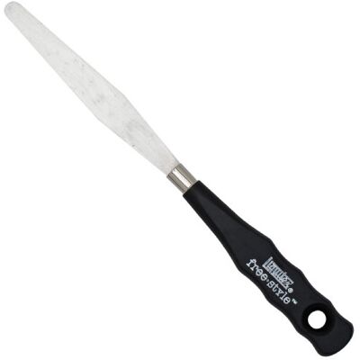 Liquitex 119909 professionell målningskniv med ett borstat rostfritt metallblad för akrylfärger eller oljefärger – målningskniv nr 09 Liquitex 119909 professionell målningskniv med ett borstat rostfritt metallblad för akrylfärger eller oljefärger – målningskniv nr 09
