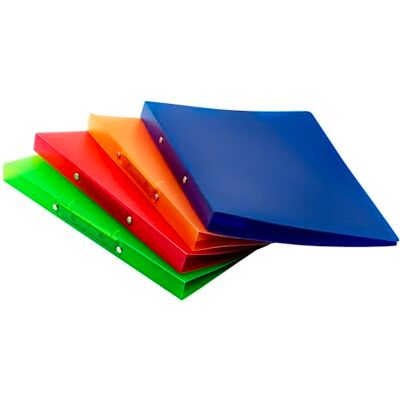 K3T Ringbok A4, 4-pack, ryggbredd 30 mm, 4 färger (röd, blå, orange och grön), art.nr. 66956 K3T Ringbok A4, 4-pack, ryggbredd 30 mm, 4 färger (röd, blå, orange och grön), art.nr. 66956