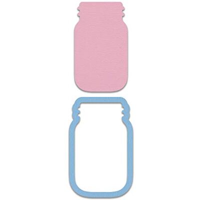 Sizzix Framelits Die 664890 burkset, 2-pack Sizzix Framelits Die 664890 burkset, 2-pack