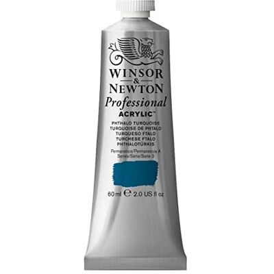 Winsor & Newton 2320526 60 Ml professionell akrylfärg Phthalo turkos Winsor & Newton 2320526 60 Ml professionell akrylfärg Phthalo turkos