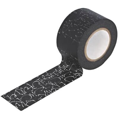 Classiky Maskeringstejp washi kuckuck blå svart tejp 30mm.x15m Classiky Maskeringstejp washi kuckuck blå svart tejp 30mm.x15m