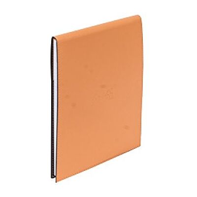 Rhodia 118168C Fodral Urklipp + Häftad Anteckningsblock Nr. 16 orange – A5 – små fyrkanter – 80 avtagbara ark – vitt Clairefontaine papper 80 g/m – pennhållare – fuskläder, 155 x 223 mm Rhodia 118168C Fodral Urklipp + Häftad Anteckningsblock Nr. 16 orange – A5 – små fyrkanter – 80 avtagbara ark – vitt Clairefontaine papper 80 g/m – pennhållare – fuskläder, 155 x 223 mm