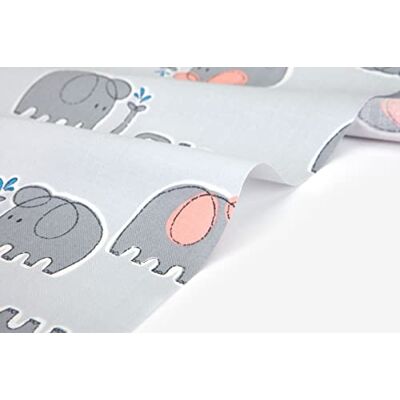 Dailylike Tyger bomull, ekologisk elephant, 14m Dailylike Tyger bomull, ekologisk elephant, 14m