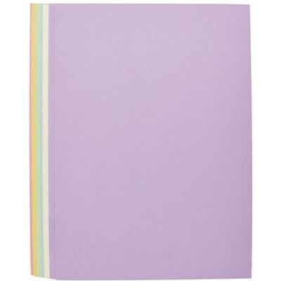 House of Card & Paper House of Card and Paper Rainbow A4 220 GSM pastellfärgat kort (paket med 50), HCP203, gul, blå, grön, lila, rosa, regnbåge House of Card & Paper House of Card and Paper Rainbow A4 220 GSM pastellfärgat kort (paket med 50), HCP203, gul, blå, grön, lila, rosa, regnbåge