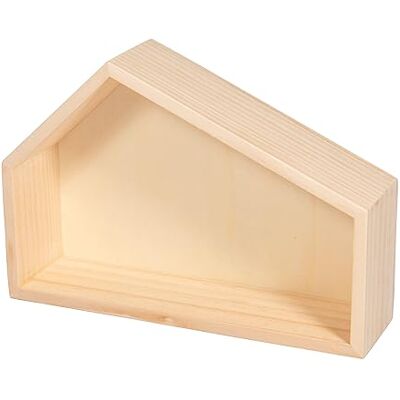 Rayher Trähus snedtak, FSC 100%, 22 x 5,6 x 15 cm, 64535505 Rayher Trähus snedtak, FSC 100%, 22 x 5,6 x 15 cm, 64535505