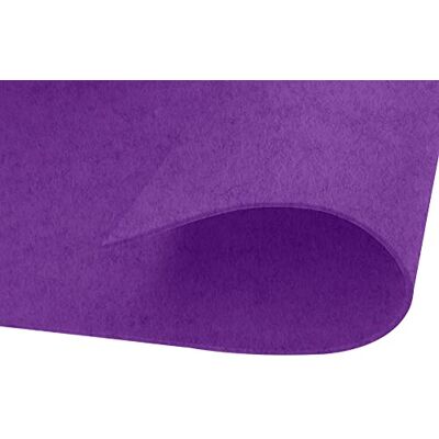 INNSPIRO Akryl stark lila filt självhäftande ark 20x30cm.x2mm. 220gr./m2 10u. INNSPIRO Akryl stark lila filt självhäftande ark 20x30cm.x2mm. 220gr./m2 10u.