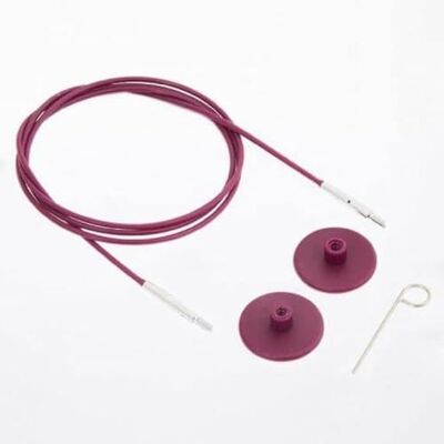 KnitPro Fast utbytbar nålkabel 60cm 1 set KnitPro Fast utbytbar nålkabel 60cm 1 set