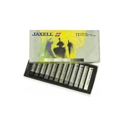 Honsell 47647 – Jaxell pastellkrita, fyrkantig form, set om 12 i gråtoner, rika färger, för yt- och exakt arbete, för konstnärer, hobbymålare, skola, konstundervisning, utbildning Honsell 47647 – Jaxell pastellkrita, fyrkantig form, set om 12 i gråtoner, rika färger, för yt- och exakt arbete, för konstnärer, hobbymålare, skola, konstundervisning, utbildning