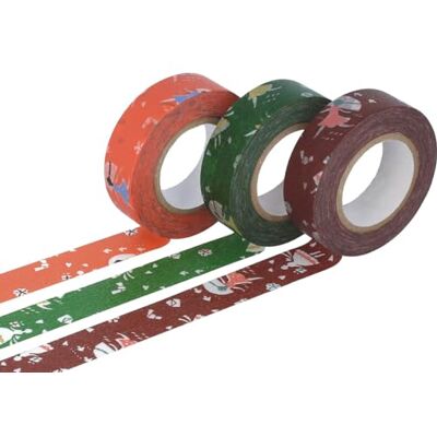 Classiky INNSPIRO Set 3 självhäftande tejp maskering tejp washi kärlek brev blandade färger 15mm.x15m. Classiky INNSPIRO Set 3 självhäftande tejp maskering tejp washi kärlek brev blandade färger 15mm.x15m.
