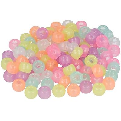 INNSPIRO Echo plastpärlor. vinbär Multicolor Fluorescerande diameter 9mm. diameter int. 4mm.1000u. ca.Bag, 259002 INNSPIRO Echo plastpärlor. vinbär Multicolor Fluorescerande diameter 9mm. diameter int. 4mm.1000u. ca.Bag, 259002