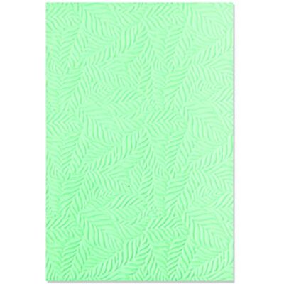 Sizzix 3-D Textured Impressions Embossing Folder Leaf Pattern, 665357 Sizzix 3-D Textured Impressions Embossing Folder Leaf Pattern, 665357