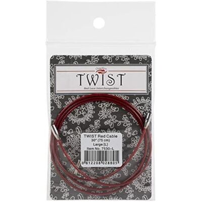 ChiaoGoo Twist Red (75 cm, stor) kabel 1 enhet ChiaoGoo Twist Red (75 cm, stor) kabel 1 enhet