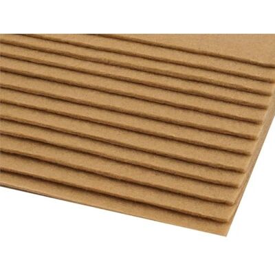 cyclingcolors 2 x Filtblad Hobby Hantverk Sömnad Scrapbooking Konst Hantverk Dekoration Decoupage A4 20 x 30 cm Tjocklek 2-3 mm Polyester 416 g/m² Mörk Beige cyclingcolors 2 x Filtblad Hobby Hantverk Sömnad Scrapbooking Konst Hantverk Dekoration Decoupage A4 20 x 30 cm Tjocklek 2-3 mm Polyester 416 g/m² Mörk Beige