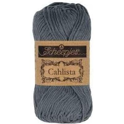 Scheepjes Cahlista 393 Träkol Garn 1x50g Scheepjes Cahlista 393 Träkol Garn 1x50g