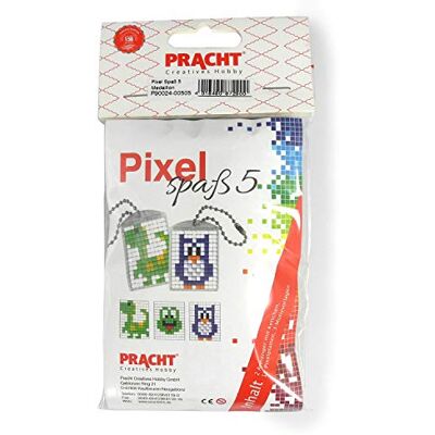 Pracht Creatives Hobby Pracht Creative hobby Pixel P90024-00505 roligt pysselset 5, för att designa 2 nyckelringar för barn, enkelt plugin-system, utan strykning och limning, stenar av bioplast Pracht Creatives Hobby Pracht Creative hobby Pixel P90024-00505 roligt pysselset 5, för att designa 2 nyckelringar för barn, enkelt plugin-system, utan strykning och limning, stenar av bioplast