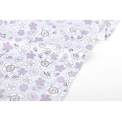 Dailylike Tyger bomull, gentle blomma, 14m Dailylike Tyger bomull, gentle blomma, 14m