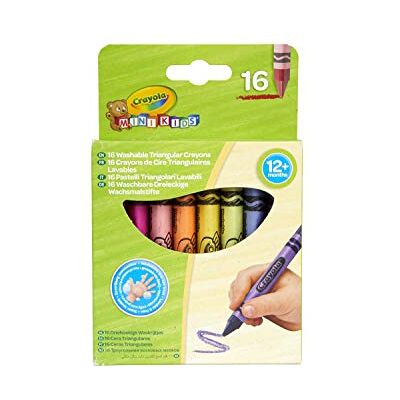 CRAYOLA Kredki swiecowe trójkatne Mini Kids 16 sztuk CRAYOLA Kredki swiecowe trójkatne Mini Kids 16 sztuk