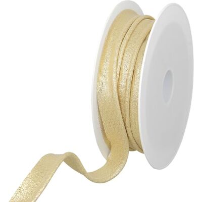 Les Petits Rubans Metalltråd – 15 mm bred, 25 m rulle, 80% polyester 20% lurex, kantband för sömnad, banderoller, klädsel, möbler, kanter, kläder, filtar Les Petits Rubans Metalltråd – 15 mm bred, 25 m rulle, 80% polyester 20% lurex, kantband för sömnad, banderoller, klädsel, möbler, kanter, kläder, filtar