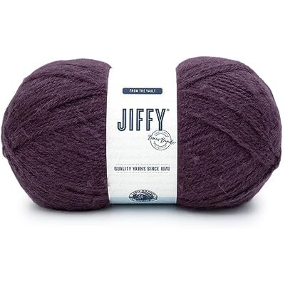 Lion Brand Yarn Lejonmärke garn Jiffy bonus bunt garn, aubergine Lion Brand Yarn Lejonmärke garn Jiffy bonus bunt garn, aubergine