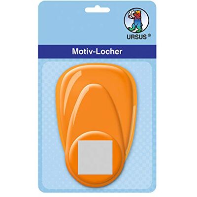Ursus 19480058 – motivhål med spak, medel, kvadrat, ca 25,4 mm, orange Ursus 19480058 – motivhål med spak, medel, kvadrat, ca 25,4 mm, orange