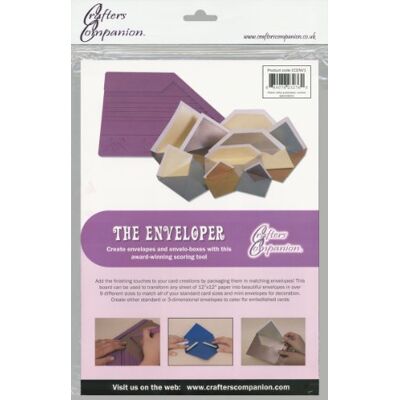 Crafter's Companion Crafters Companion The Enveloper-29,8 cm x 7,5, papper, lila, 29,8 cm x 19,1 cm Crafter's Companion Crafters Companion The Enveloper-29,8 cm x 7,5, papper, lila, 29,8 cm x 19,1 cm