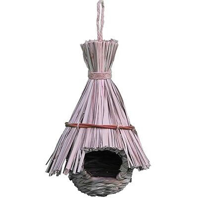 Dehner Natura vilda fågelbo påse Floki, ca Ø 16 cm, höjd ca 26 cm, naturmaterial, natur Dehner Natura vilda fågelbo påse Floki, ca Ø 16 cm, höjd ca 26 cm, naturmaterial, natur