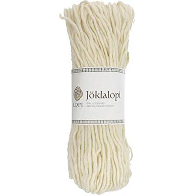 Lopi 1521-0051 BULKY-JÖKLA garn, vit, 100 g Lopi 1521-0051 BULKY-JÖKLA garn, vit, 100 g