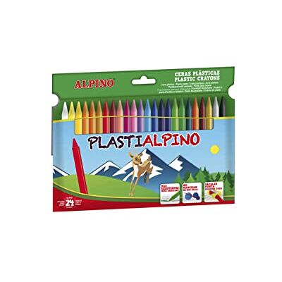 Alpino PA000024 vaxkritor, förpackning, 24 stycken Alpino PA000024 vaxkritor, förpackning, 24 stycken