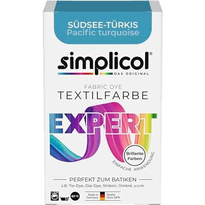 simplicol Textilfärg Expert, Sydsjöns turkos 1711 simplicol Textilfärg Expert, Sydsjöns turkos 1711