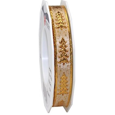 PRÄSENT Present" Calgary Ribbon 15mm 20m Guld PRÄSENT Present" Calgary Ribbon 15mm 20m Guld