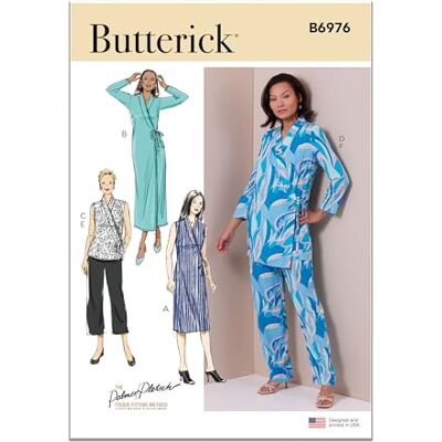 Butterick B6976B5 Klänning Top Byxor - Kläder Butterick B6976B5 Klänning Top Byxor - Kläder