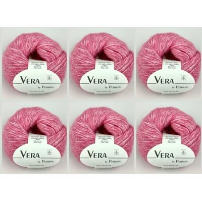 MARUSSIA 6 x vera av Permin – året runt-garn av kedjett, babyalpacka och bomull (125 m/50 g) (06 hallonsorbet) MARUSSIA 6 x vera av Permin – året runt-garn av kedjett, babyalpacka och bomull (125 m/50 g) (06 hallonsorbet)