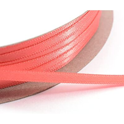 Creative satinband 3 mm x 100 m pastellröd, band, dekorband, band för pyssel, tygband för bröllop, dop och födelsedagspresenter Creative satinband 3 mm x 100 m pastellröd, band, dekorband, band för pyssel, tygband för bröllop, dop och födelsedagspresenter
