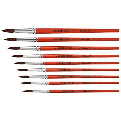 Pelikan 722561 hårborste sort 23, storlek 11, 1 st Pelikan 722561 hårborste sort 23, storlek 11, 1 st