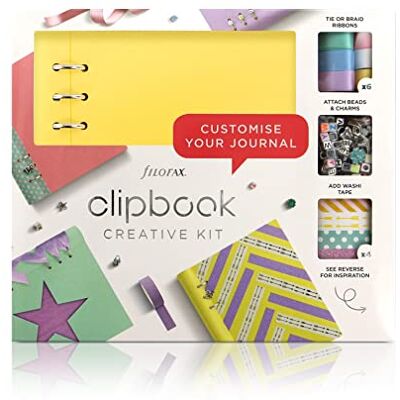 Filofax Clipbook kreativt kit – citron Filofax Clipbook kreativt kit – citron