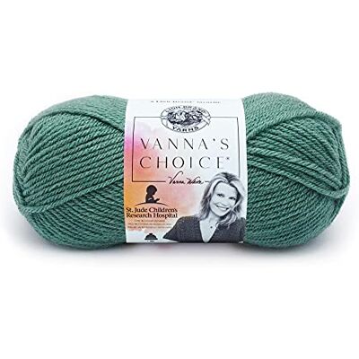 Lion Brand Yarn 860-177 Vanna's Choice Yarn, Sage Lion Brand Yarn 860-177 Vanna's Choice Yarn, Sage