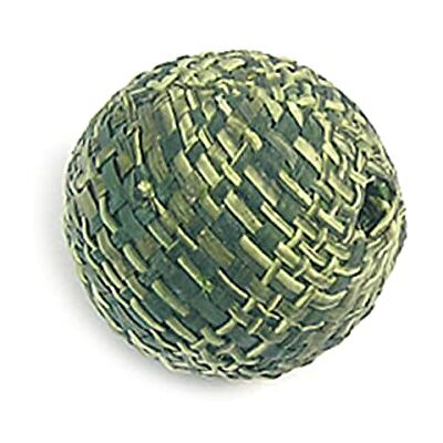 INNSPIRO Pärla trä boll fodrad med grönt tyg 20mm. 25u. INNSPIRO Pärla trä boll fodrad med grönt tyg 20mm. 25u.