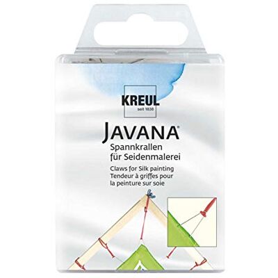 KREUL 810024 – Javana spännklo för sidenmålning, med gummiringar för fastsättning, 24 stycken KREUL 810024 – Javana spännklo för sidenmålning, med gummiringar för fastsättning, 24 stycken
