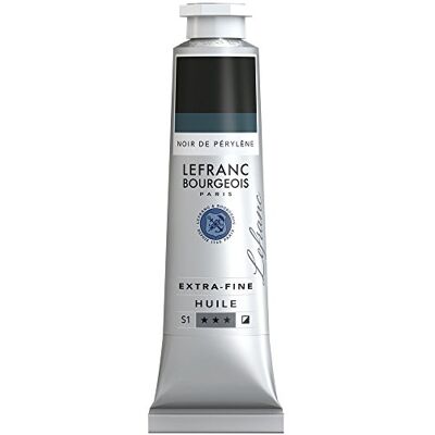 Lefranc Bourgeois , Oljebaserad färg, perylensvart, 40 ml Lefranc Bourgeois , Oljebaserad färg, perylensvart, 40 ml