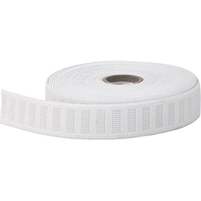 Pearl Ingen rulle elastisk, 1 tum till 10 yd, vit Pearl Ingen rulle elastisk, 1 tum till 10 yd, vit